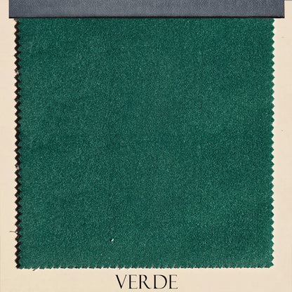 Tessuto Velluto "Toni Verdi" Idrorepellente - Ignifugo Certificato