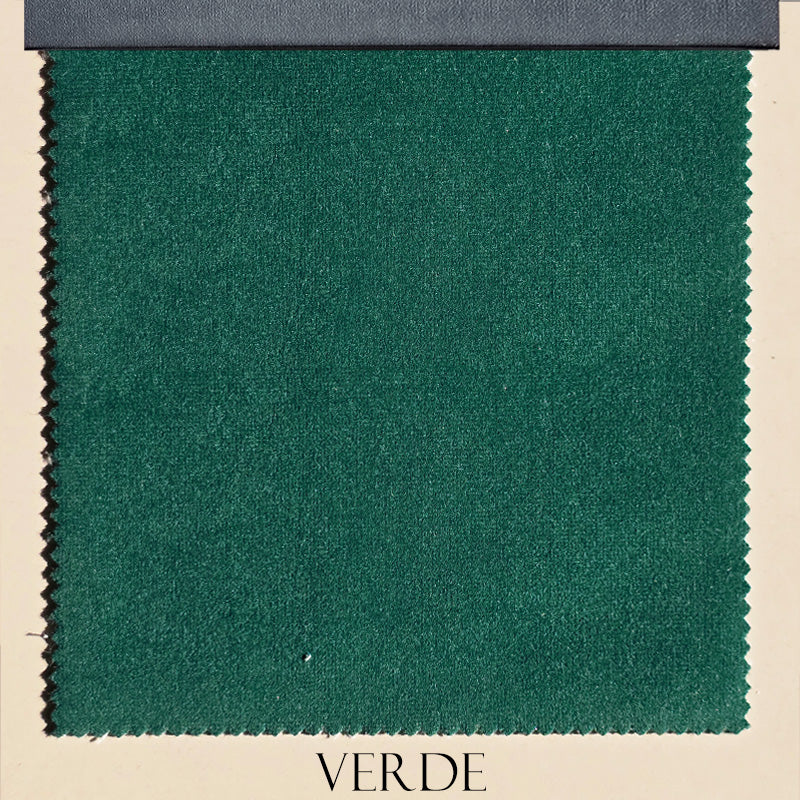 Tessuto Velluto "Toni Verdi" Idrorepellente - Ignifugo Certificato