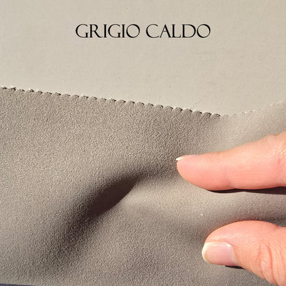 Tessuto Velluto "Toni Grigi" Idrorepellente - Ignifugo Certificato