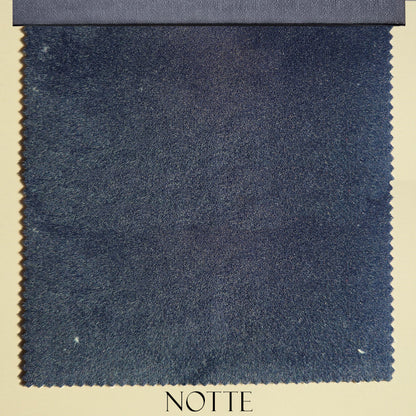 Tessuto Velluto "Toni Blu" Idrorepellente - Ignifugo Certificato