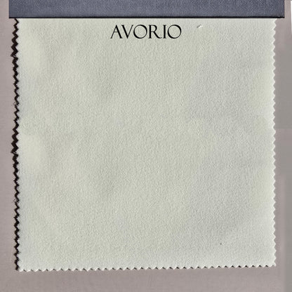 Tessuto Velluto "Toni del Bianco" Idrorepellente - Ignifugo Certificato
