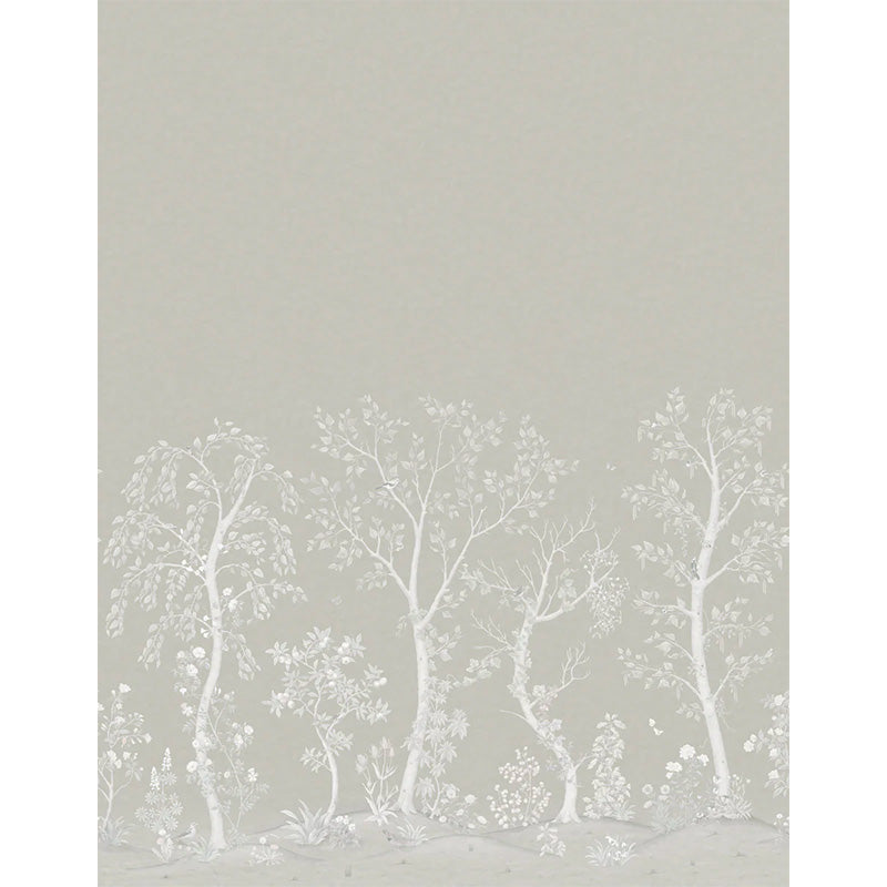 Carta da Parati "SEASONAL WOODS Platinum Matte" The Garden | COLE & SON