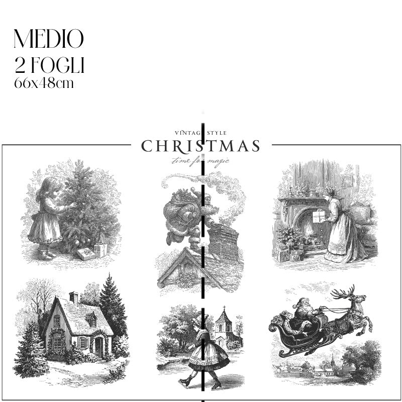 Dècoupage "Time for magic"