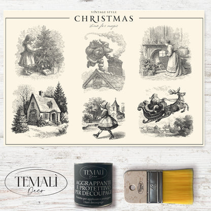 Dècoupage "Time for magic"