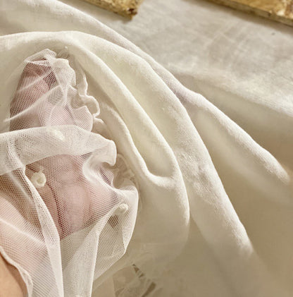 Tovaglia "Très Beau - Panna con Pizzo", 120x200