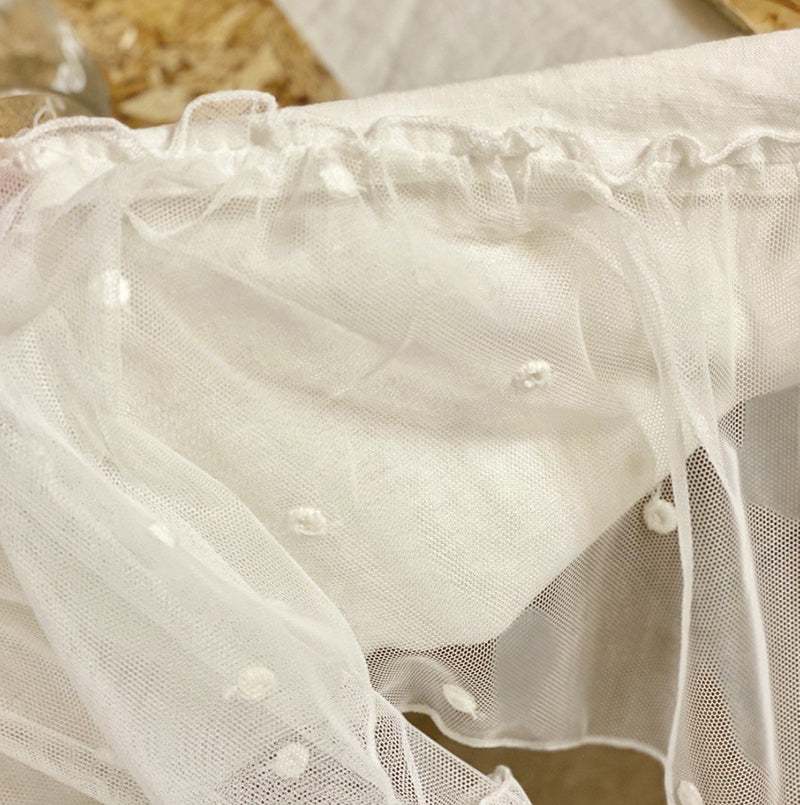 Tovaglia "Très Beau - Panna con Pizzo", 120x200