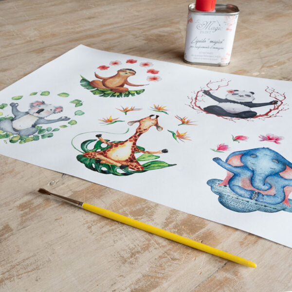 Stampa Trasferibile "BABY, ZEN" 28x40 cm