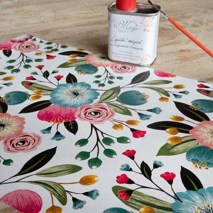 Stampa Trasferibile "FLORA & FAUNA, BLOSSOM FLOWER" 28x40 cm