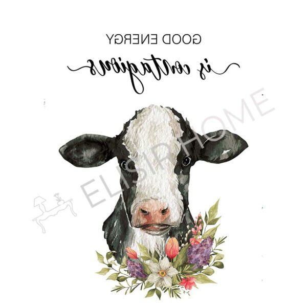 Stampa Trasferibile "PRIMAVERA, GOOD IS CONTAGIOUS" 28X40 cm