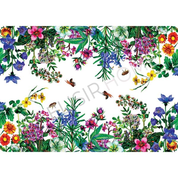 Stampa Trasferibile "PRIMAVERA, BEE GARDEN" 28X40 cm