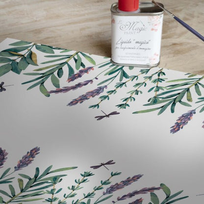 Stampa Trasferibile “PRIMAVERA, PROFUMI DI PRIMAVERA” 28X40 cm